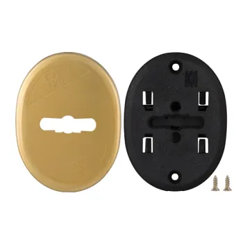 Накладка на Mottura (Моттура) сувальдный замок овальная со шторкой 95.324 (БРОНЗА), 1 шт