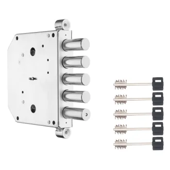 Замок врезной сувальдный Border К 8-6 БЛт (аналог Blockido) /72249/