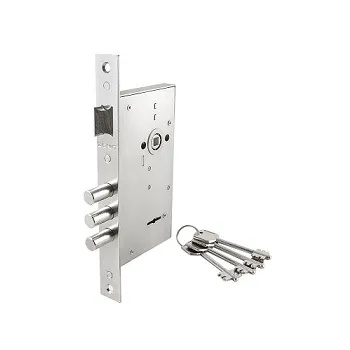 Замок врезной сувальдный с защёлкой Zenit ЗВ9-6, 4 кл. проверить кол-во ключей