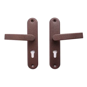 Дверная ручка на планке Sam РФ.55-002 медный антик /70096/