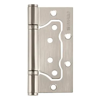 Петля универсальная без врезки Fuaro IN4300W SN (300-2BB 100x2) матовый никель