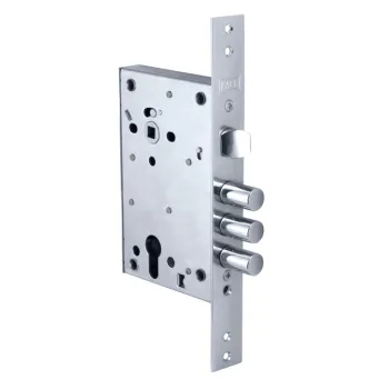 Корпус замка Kale kilit (Кале килит) врезного цилиндрового 442 w/b хром