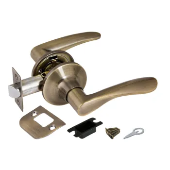 Ручка защелка Punto 6020 AB-P (без фик.) бронза