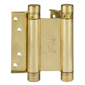 Дверная петля барная пружинная двусторонняя Fratelli Cattini (Aldeghi) 75-25 OLV латунь