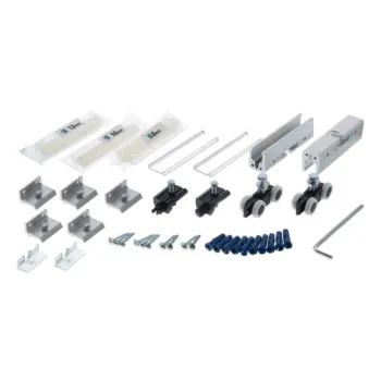 Комплект фурнитуры для стеклянных полотен без направляющей HG01