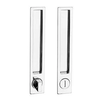 Ручка для раздвижных дверей Tupai 1096 Z-03 хром блестящий