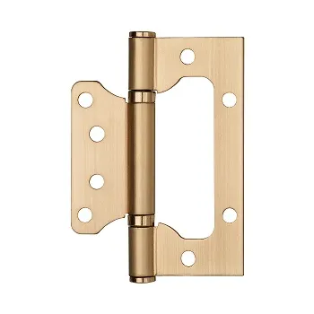 Петля универсальная без врезки Ajax IN4000W SSG (100/P-2B 100x2,3) сатинированное золото