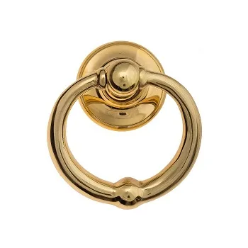 Дверная стучалка Fratelli Cattini ROCCA 110 мм OLV полированная латунь