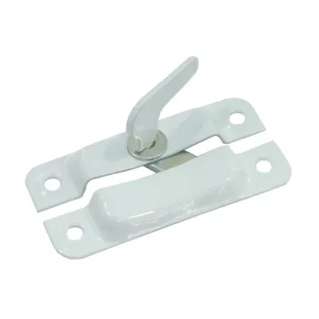 Завертка накладная ЗФ2 полимер белый