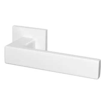 Дверная ручка на квадратном основании Armadillo SKY USS WH-19 белый