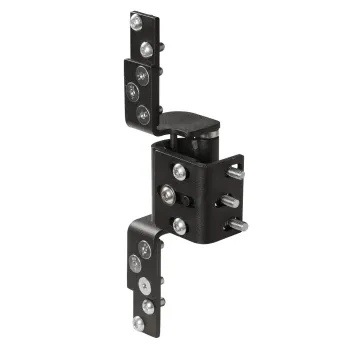 Петля Fuaro скрытой установки HHR-120 до 120 кг (на 2 петли)  BL черный