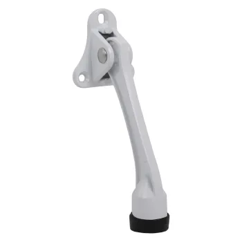 Упор дверной напольный Fuaro STOPPER-100 WH (белый) козья ножка