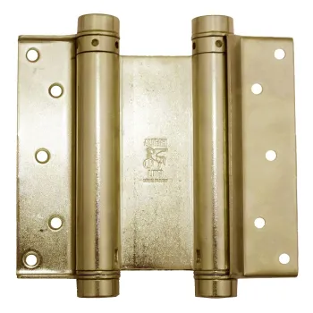 Дверная петля барная пружинная двусторонняя Fratelli Cattini (Aldeghi) 200-52 OLV латунь