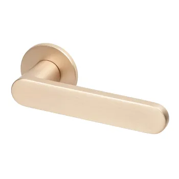 Дверная ручка на круглом основании Armadillo R.YM.SAVOIARDI FSG-39 флорентийское золото