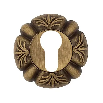 Накладка дверная под цилиндр Venezia CYL-1 D5 матовая бронза 2 шт.