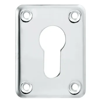 Декоративная накладка Punto ESC083/C-SS (нержавейка) на цилиндр (1 шт.) тех.упак.