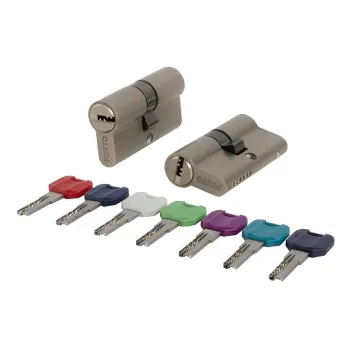 Цилиндровый механизм Punto MaxPro7000Key60mm(25+10+25) SN никель 7key