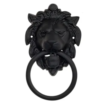 Дверная стучалка Fratelli Cattini \"RELEONE\" 190x110 NM матовый черный