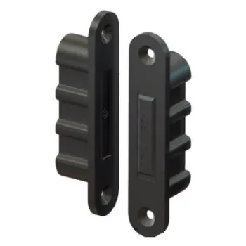 Защелка магнитная Fratelli Cattini MAG MINI W для деревянных дверей матовый черный