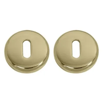 Накладка под ключ Буратино на круглом основании Colombo CD 1063 полированная латунь