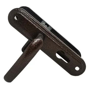 Дверная ручка на планке Absolyute РФ1-55.08 медь антик