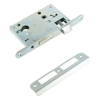 Корпус врезного замка Absolyute ЗВ4.011 матовый хром