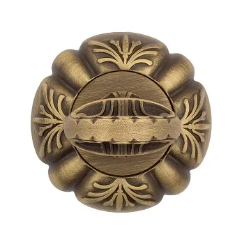 Фиксатор поворотный на круглом основании Venezia WC-4 D5 матовая бронза