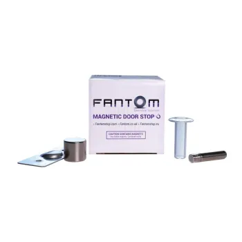 Упор магнитный автоматический скрытый FANTOM STANDART HGT010 прозрачный