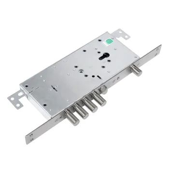 Замок врезной Guardian двухсистемный ЗВ 75.14 Т с тягами, 5 кл. /128:4242/