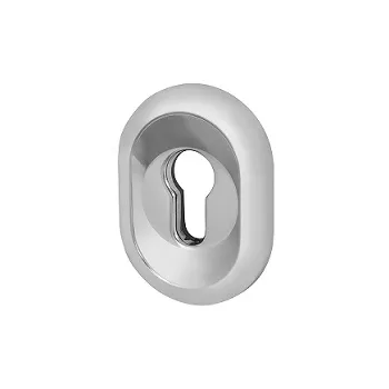 Накладка на цилиндр Fuaro ESC.C/CRE/OV.12 (ESC-12C) CP хром (2шт. в уп.,отгр. по 1 шт.)