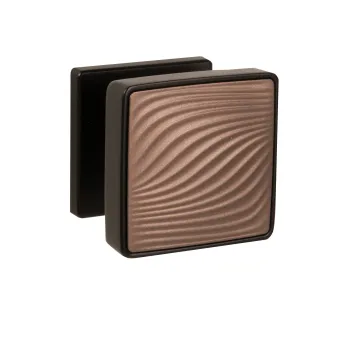 Дверная ручка K.EST.Q52.GIPNOZ BL/ND-24 черный/ночная пустыня