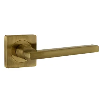 Ручка раздельная на квадратном основании Ajax K.JK51.POLO (POLO JK) ABG-6 зелёная бронза