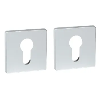 Накладка на квадрантом основании Fuaro под цилиндр ET.K.SL52 (ET SL) SSC-16 сатинированный хром