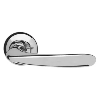 Дверная ручка на круглом основании Armadillo Pava LD42-1CP-8 хром