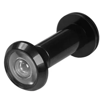 Глазок дверной, оптика пластик Ajax DV-1A/40-70 BL черный 