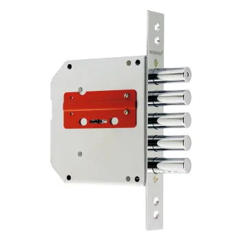 Замок врезной Border сувальдный ЗВ8-6 ПК5/15 (прав.), 5 кл. (дл. кл. 120 мм) /72261/