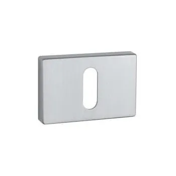 Накладка под ключ Буратино на прямоугольном основании APRILE BB RT 7S SC матовый хром