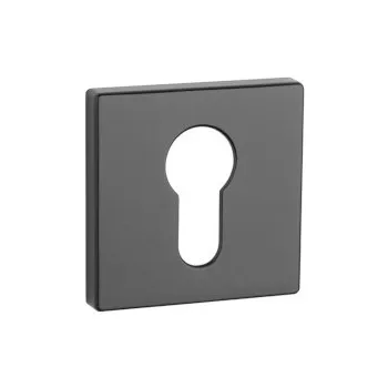 Накладка под цилиндр на квадратном основании APRILE ET RTH L BK черный