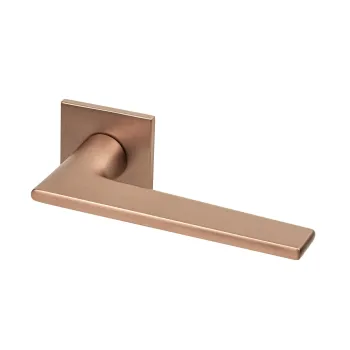 Дверная ручка на квадратном основании Armadillo K.YM.TRUFFLE AC-9 медь