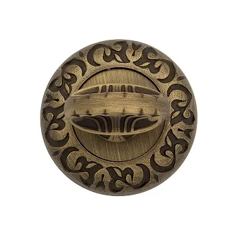 Фиксатор поворотный на круглом основании Venezia WC-4 D4 матовая бронза