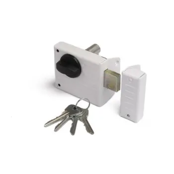 Замок накладной Zenit ЗН1-2.1 (белый)