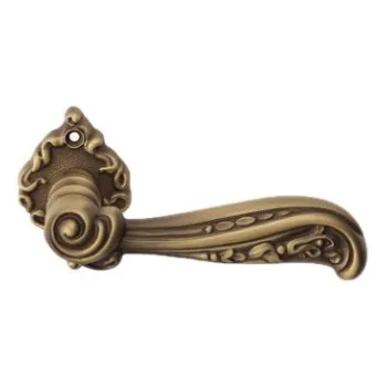 Дверная ручка на круглом основании Linea CaliNATURE 1320/018 PM бронза матовая 