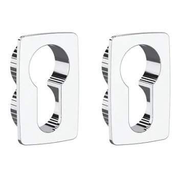 Накладка под цилиндр Punto ET.K.EL.Q27 CP-8 хром