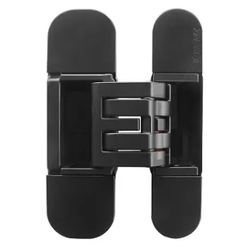 Петля скрытая универсальная асимметричная KUBICA HYBRID 6360 45 NR черный (60 kg)