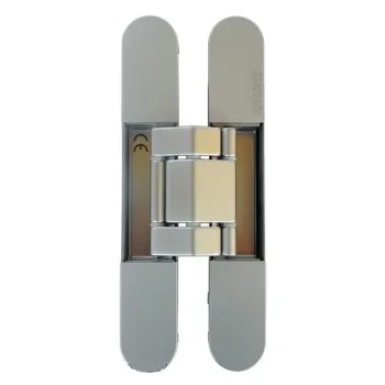 Петля универсальная скрытой установки Kubica 7120 DXSX, CS 140кг матовый хром