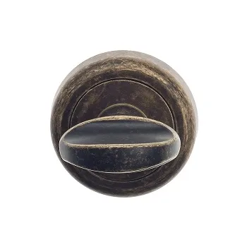 Фиксатор поворотный на круглом основании Venezia WC-2 D1 античная бронза