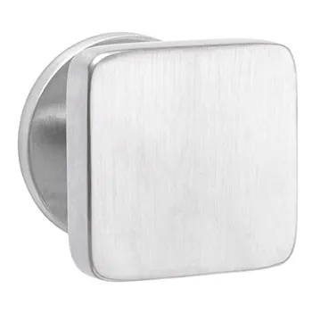 Дверная ручка на раздельном основании Punto R.ARC.R52.SALUT SSC-16 сатинированный хром