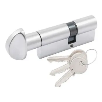 Цилиндровый механизм Cortelezzi Primo 117F 30x40 матовый хром