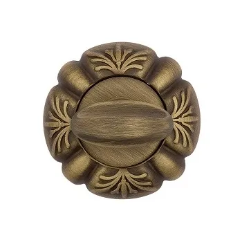 Фиксатор поворотный на круглом основании Venezia WC-2 D5 матовая бронза