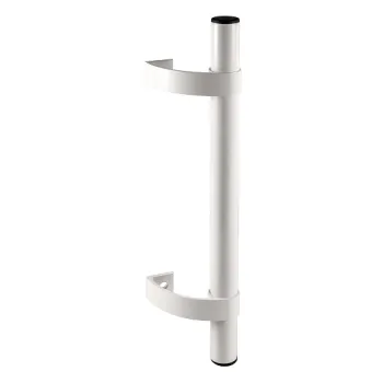 Дверная ручка офисная Punto PH31/500.02 500мм RAL9016 белый